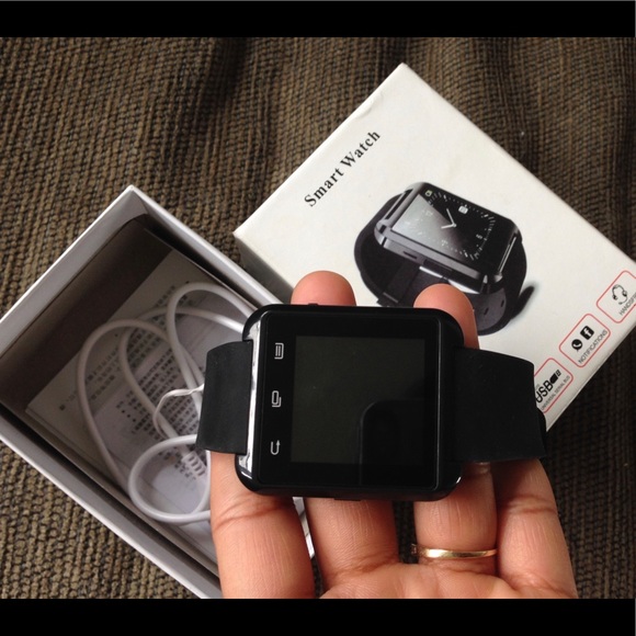 NIB Smart Watch Music Player Micro USB Handsfree - Picture 2 of 5